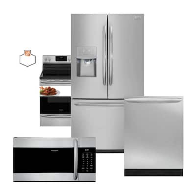 Frigidaire Gallery Stainless Steel Package The Home Depot