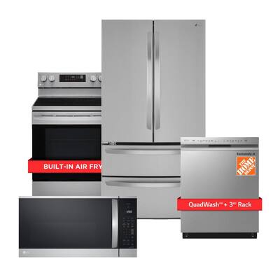 Home depot deals stainless steel package