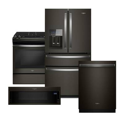 Fingerprint Resistant Black Stainless Suite package image package image