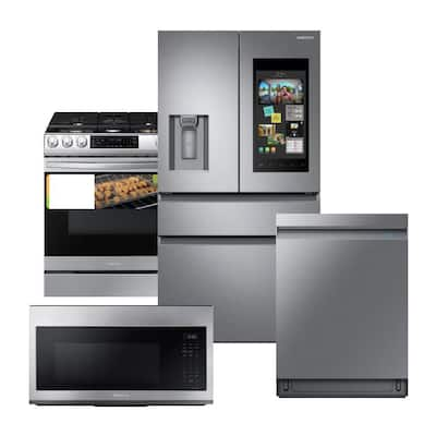 Fingerprint Resistant Stainless Steel Suite - The Home Depot