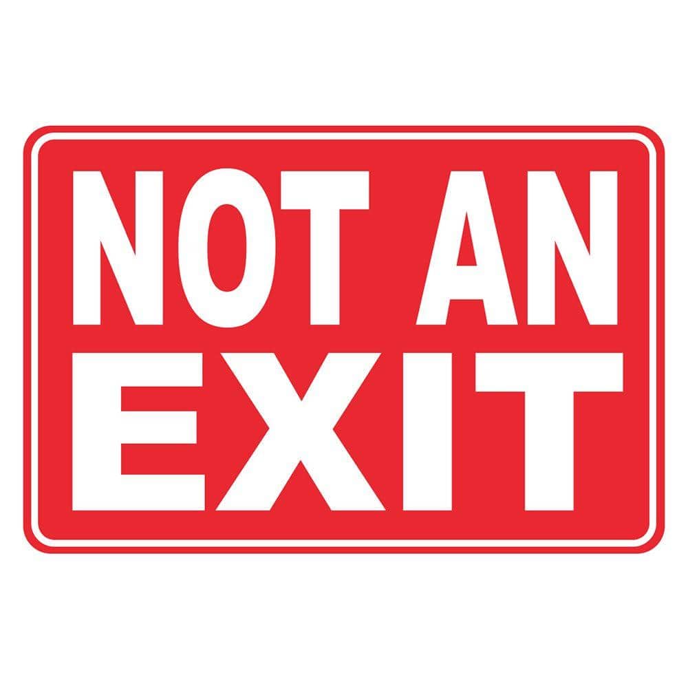 Do not exit. Do not exit