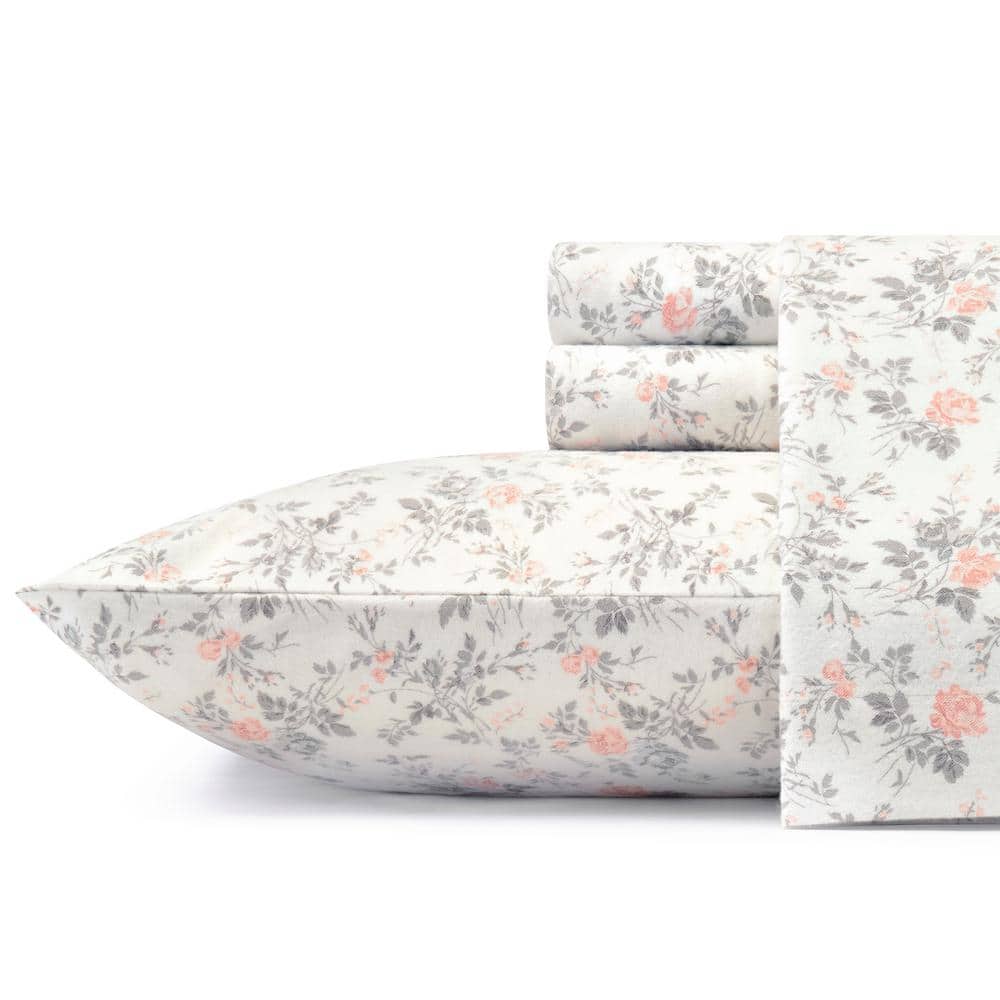 Rosalie Floral Flannel Sheet Set - rated 4.9 stars from 20 reviews