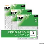 Filterbuy 14x25x1 MERV 11 Pleated Air Filters Ghana