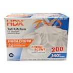 HDX in Garbage Bags