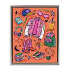 Stupell Home Decor 3-teiliges Wandbild-Set – Pastellrosa Pfingstrose Auf Grauem Triptychon, 28,9 X 43,3 Cm, Holz