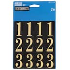 Self-Adhesive (stick on) in House Numbers