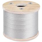 5/32" 4mm 50ft 15M Stainless Steel Cable Wire Rope