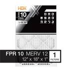 Filtro Aria Pieghettato 12x18x1 HDX – Elettrostatico MERV 8 Per Forno E AC, 1 Pezzo