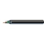 150 FT 12/4 SOOW Black Rubber Cord – Heavy Duty Extension Wire Cable, Flexible Copper, 12 Gauge (Cut From Master Reel)