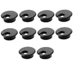 Uxcell 5 Pack Cable Cord Grommet, 7/8" Inch (22mm) Desk Grommet Flexible Rubber Grommets Wire Hole Cover Pass Through For Office Computer Desk Wire Organizer, Black - View #8