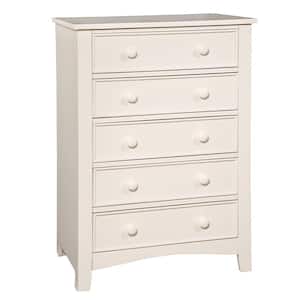 Wood - White - Chest Of Drawers - Bedroom Furniture - The Home Depot