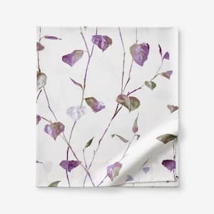 Legends Hotel Spring Leaf Wrinkle-Free Sateen Flat Sheet