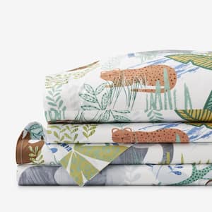 Company Kids Jungle Organic Cotton Percale Sheet Set