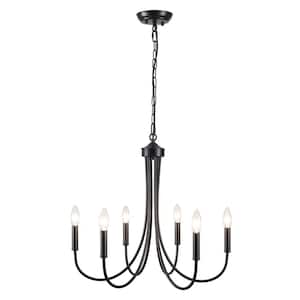 Chandelier Size: Medium (22in. - 26in. wide)