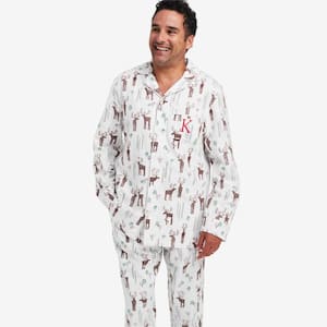 Company Cotton Family Flannel Men's Button Down Pajama Set