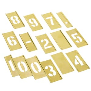 Number/Letter Height (in.): 2 in