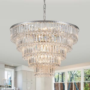Chandelier Size: Medium (22in. - 26in. wide)