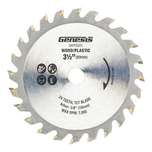 Blade Diameter (in.): 3-1/2 in