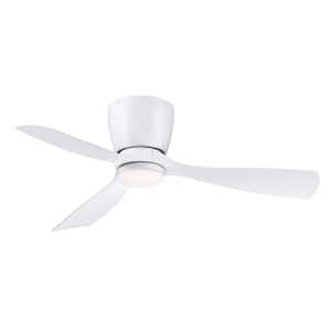 White in Ceiling Fans With Lights