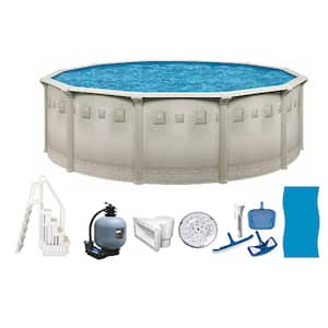 Round-24 ft. - Above Ground Pools - Pools - The Home Depot