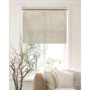 Snap-N'-Glide Cordless Light Filtering UV Protection Polyester Blend Roller Shade