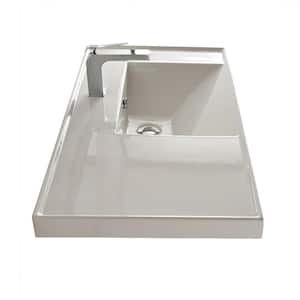Bathroom Sink Left to Right Length (In.): 18.5