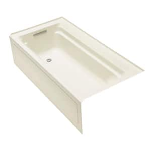 Left - Soaking - Alcove Bathtubs - Bathtubs - The Home Depot