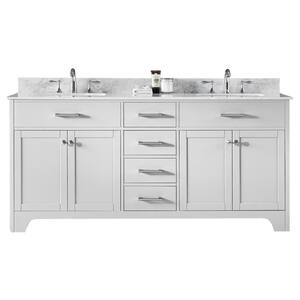 Popular Vanity Widths: 72 Inch Vanities in Bathroom Vanities with Tops