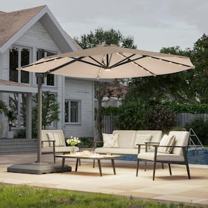 With Stand in Cantilever Umbrellas