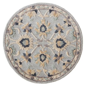 Approximate Rug Size (ft.): 3' Round