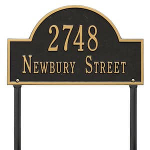 Two Lines in Address Plaques