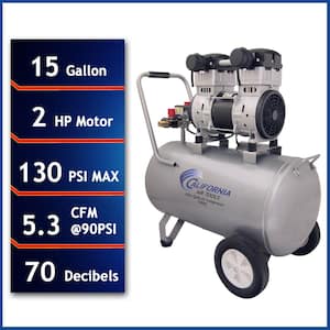 Compressor Tank Capacity (Gal.): 15 Gal.