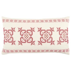 Snowflake Geometric Polyester Throw Pillow