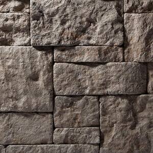 Cement in Faux Stone Siding