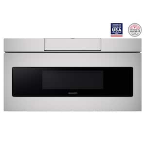 Stainless Steel in Microwave Drawers