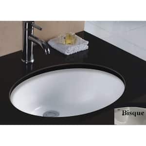 Oval in Undermount Bathroom Sinks
