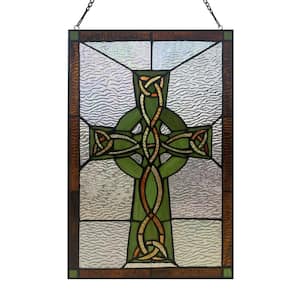 Vertical in Stained Glass Panels