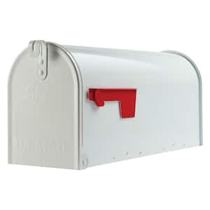 Whites in Post Mount Mailboxes