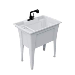 Sink Left to Right Length (in.): 32.25 in in Utility Sinks
