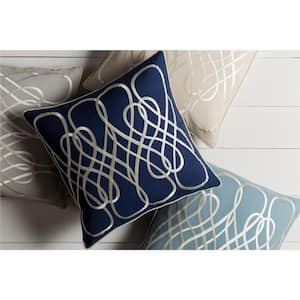 Bourdon Geometric Polyester Throw Pillow