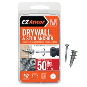 Anchor Diameter (in.): #7 in Self Drilling Drywall Anchors