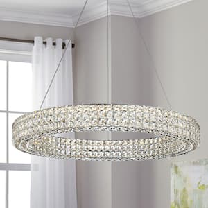 Chandelier Size: Medium (22in. - 26in. wide)