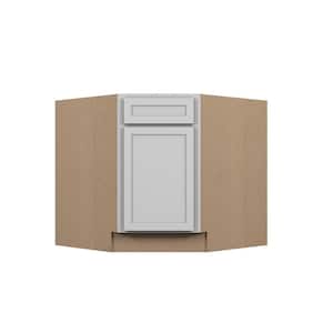 Corner Diagonal in Assembled Kitchen Cabinets