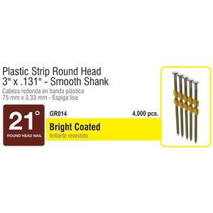 Fastener Callout Size: 3" x .131