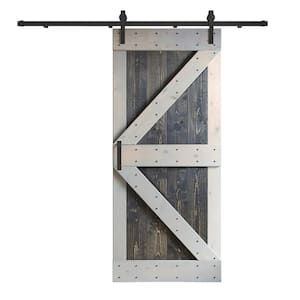 Door Size (WxH) in.: 36 x 84 in Barn Doors