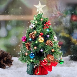 Battery Operated in Christmas Tabletop Trees