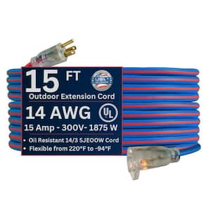 Cord Length (ft.): 15 ft