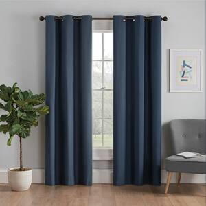 Blue in Blackout Curtains