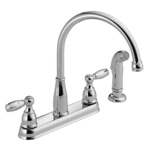 Double Handle in Standard Kitchen Faucets