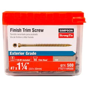 Screw Length: 1-1/4 in